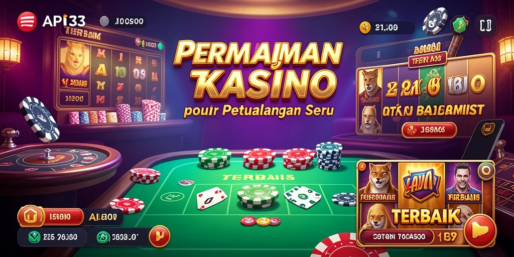 Screenshot permainan Casino API33 menunjukkan keseruan dan atmosfer kasino.