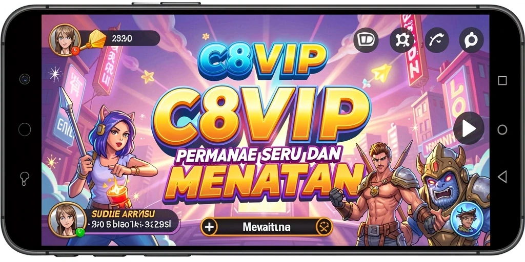 Screenshot gameplay C8VIP menampilkan aksi seru dalam permainan Arcade.