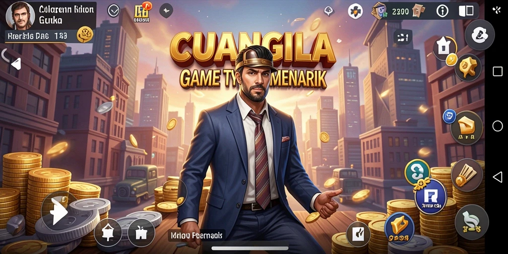 Tampilan gameplay CUANGILA yang menarik dan penuh tantangan.