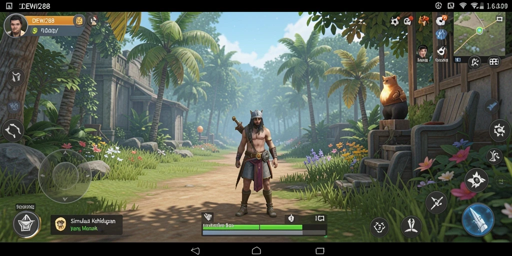 Screenshot gameplay DEWI288 yang menarik dan interaktif.