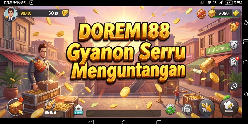 Tampilan gameplay DOREMI88 yang seru dan menarik.