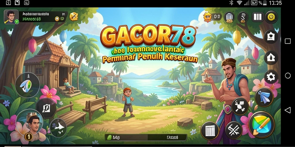 Screenshot GACOR78 menampilkan gameplay seru dengan grafis cerah.