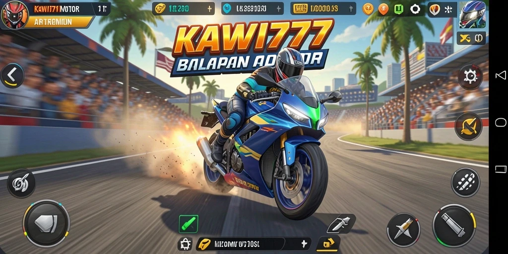 Tampilan menarik dari gameplay KAWI777 yang memacu adrenalin.