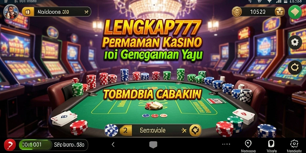 Tampilan gameplay Kasino yang mendebarkan di LENGKAP777.