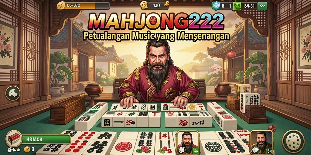Screenshot gameplay <strong>MAHJONG222</strong> yang menunjukkan keseruan bermain musik.