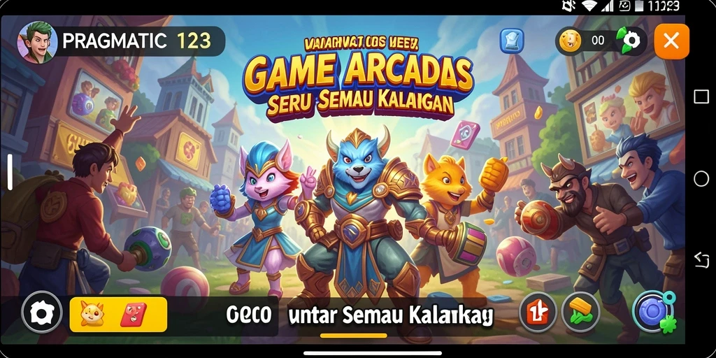 Screenshot menampilkan gameplay seru dari PRAGMATIC123.