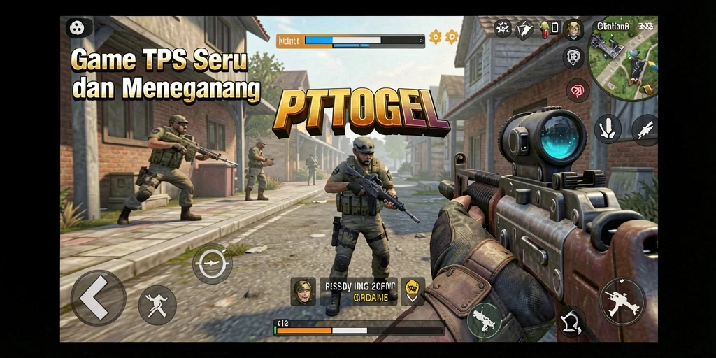 Screenshot gameplay PTTOGEL yang menampilkan aksi mendebarkan.